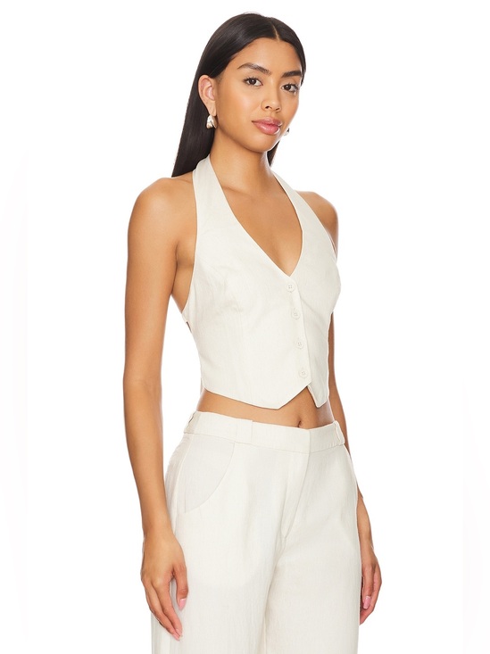 Tops - NWOT x REVOLVE Stefan Vest in Beige